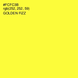 #FCFC3B - Golden Fizz Color Image